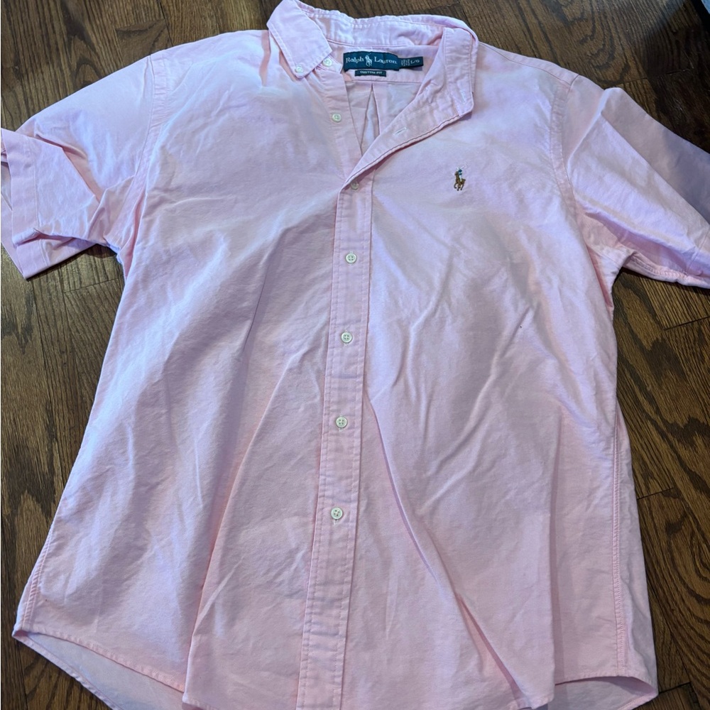 Polo Ralph Lauren Pink Button-Up Shirt